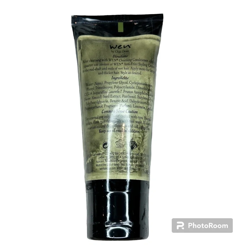 Wen by Chaz Dean Sweet‎ Almond Mint Anti-Frizz Styling Creme New